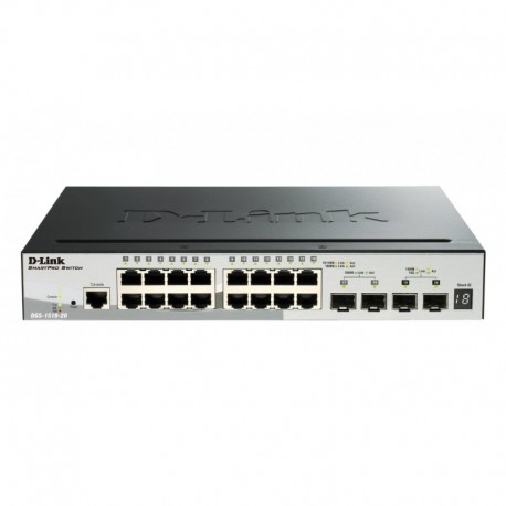 Switch zarządzalny D-Link DGS-1510-20 16xGigabit 2xSFP 2xSFP+