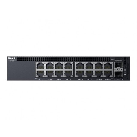 Switch zarządzalny Dell EMC Networking X1018 L2 16x1GbE 2x SFP