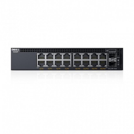 Switch zarządzalny Dell EMC Networking X1018P L2 16x1GbE (8xPoE) 2x SFP