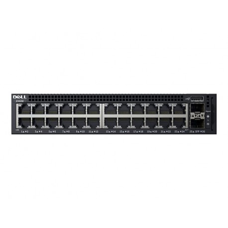 Switch zarządzalny Dell EMC Networking X1026 L2 24x1GbE 2xSFP