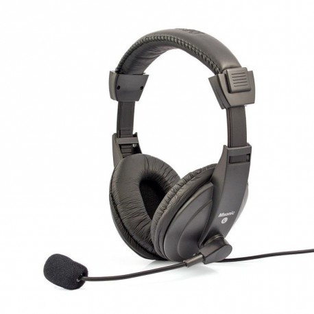 Słuchawki z mikrofonem MSONIC MH536 czarne