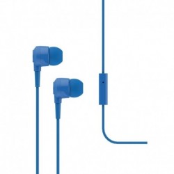 Słuchawki douszne z mikrofonem Ttec J10B, niebieskie