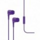 Słuchawki douszne z mikrofonem Ttec J10, fioletowe