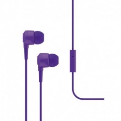 Słuchawki douszne z mikrofonem Ttec J10, fioletowe