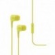 Słuchawki douszne z mikrofonem Ttec J10, żółte