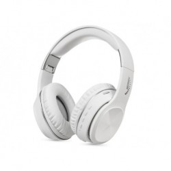 Słuchawki z mikrofonem Audiocore AC705W  nauszne bluetooth V5.0 +EDR białe