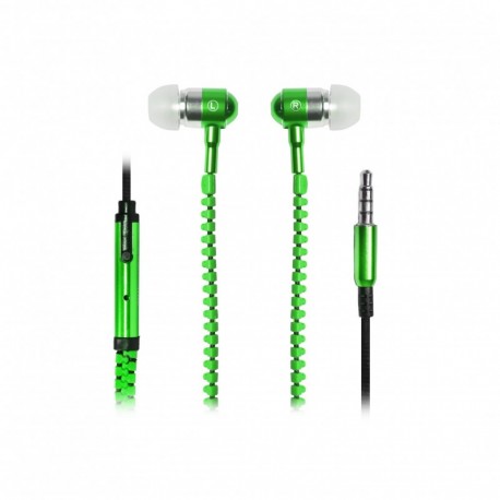 Słuchawki z mikrofonem VAKOSS SK-254G zielone