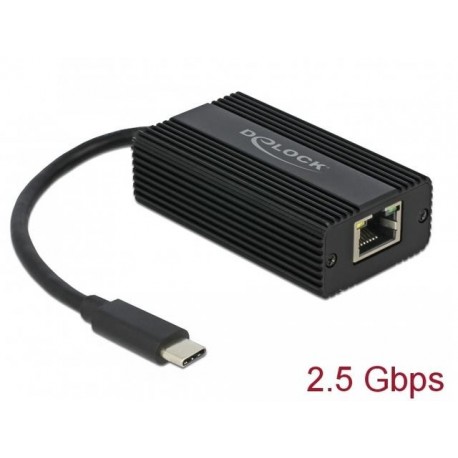 Karta sieciowa Delock USB-C 3.1- RJ-45 2.5Gb na kablu