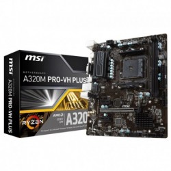 Płyta MSI A320M PRO-VH PLUS /AMD A320/DDR4/SATA3/USB3.0/PCIe3.0/AM4/mATX