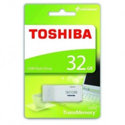 Pendrive Toshiba 32GB U202 (PD32G20TU202WR) USB 2.0 White