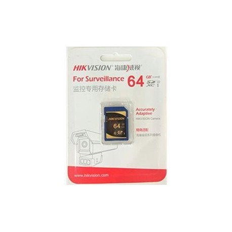Karta pamięci MicroSDHC HIKVISION HS-SD-P10(STD) 64GB 100/50 MB/s Class10 U1