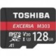 Karta pamięci MicroSDXC TOSHIBA Exceria M303 (SDU128GSDXCU3M303EATR) 128GB UHS-III Class A1 + adapter