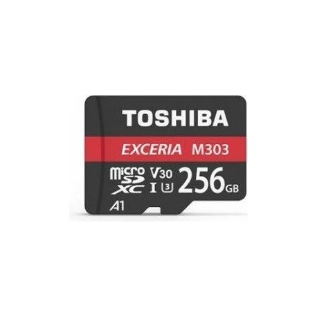 Karta pamięci MicroSDXC TOSHIBA Exceria M303 (SDU256GSDXCU3M303EATR) 256GB UHS-III Class A1 + adapter