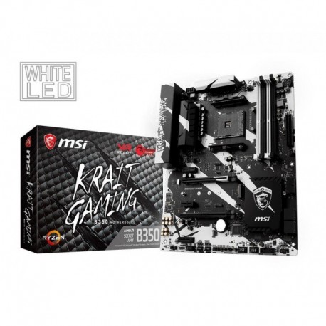 Płyta MSI B350 KRAIT GAMING /AMD B350/DDR4/SATA3/M.2/USB3.0/PCIe3.0/AM4/ATX