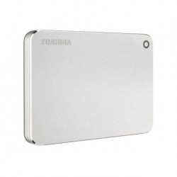 Dysk zewnętrzny Toshiba Canvio Premium 1TB, USB 3.0, silver metallic
