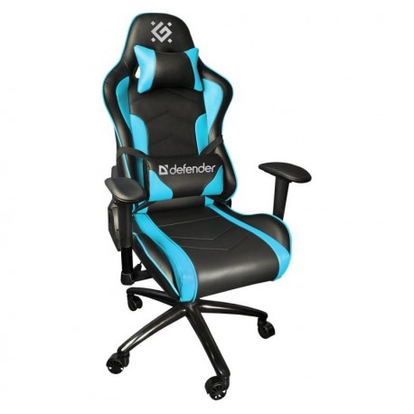 Fotel dla gracza Defender INTERCEPTOR CM-363 czarno-niebieski