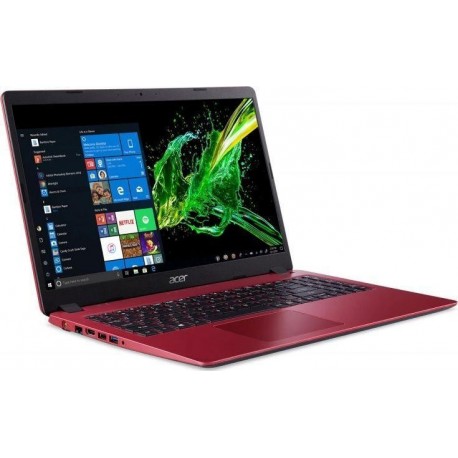 Notebook Acer Aspire 3 15.6"FHD /i3-1005G1/4GB/SSD256GB/UHD/W10 Red