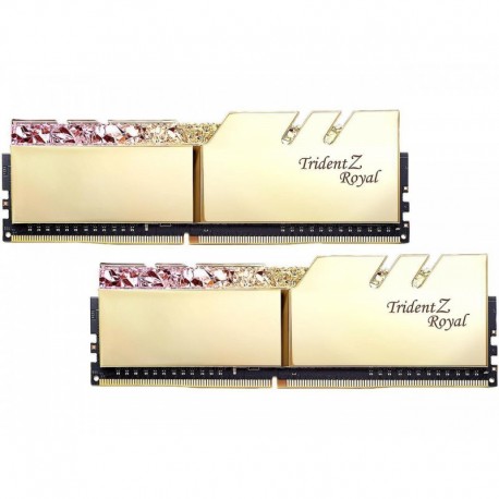 Pamięć DDR4 G.Skill Trident Z Royal Gold RGB 16GB (2x8GB) 3200MHz CL14 1,35V XMP 2.0 Podświetlenie LED