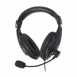 Słuchawki z mikrofonem Vakoss SK-608HV czarne