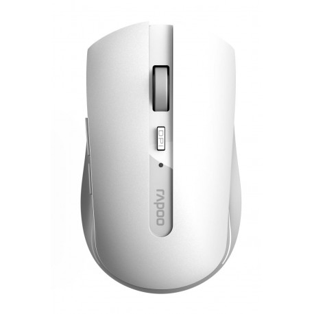 Mysz bezprzewodowa Rapoo 7200M 2.4 GHz + BT, biała