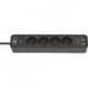 Listwa zasilająca Brennenstuhl z ładowarką USB 4gn, 1,5M, czarna