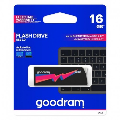 Pendrive GOODRAM UCL3 16GB USB 3.0 Black