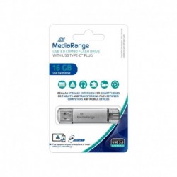 Pendrive MediaRange MR935 16GB USB 3.0 + USB 3.0 Type-C