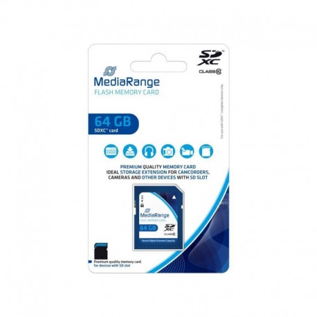 Karta pamięci SDXC MediaRange MR965 64GB Class 10