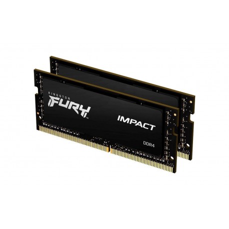 Pamięć SODIMM DDR4 Kingston Fury Impact 32GB (2x16GB) 2933MHz CL17 1,2V 1Gx8