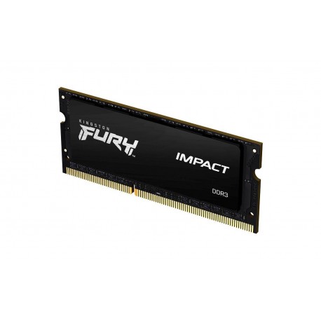 Pamięć SODIMM DDR3 Kingston Fury Impact 8GB (1x8GB) 1866MHz CL11 1,35V czarna
