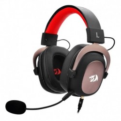 Słuchawki z mikrofonem Redragon Zeus H510-1 gamingowe czarno-czerwone