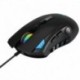 Mysz przewodowa NOXO Nightmare Gaming, Pixart 3325, 400-5000 DPI, z regulowaną wagą, podświetleniem RGB i pamięcią