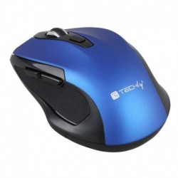 Mysz bezprzewodowa Techly 800/1200/1600dpi optyczna niebieska