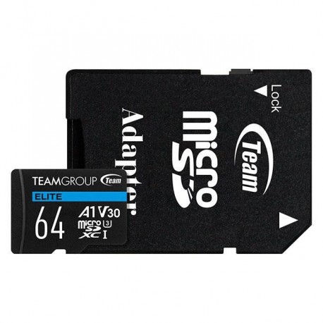 Karta pamięci MicroSDXC Team Group 64GB UHS-I U3 V30 A1 90/45 MB/s 