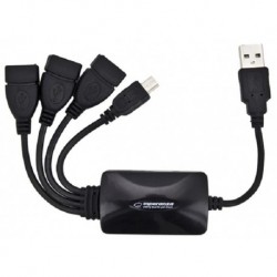 Hub USB 2.0 Esperanza EA114 4 Porty