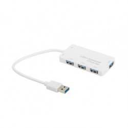 HUB USB Gembird USB 3.0 4-porty biały
