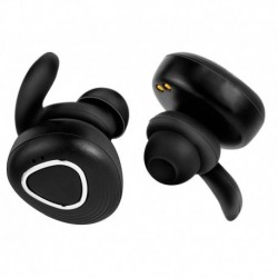 Słuchawki z mikrofonem ACME BH406 bezprzewodowe Bluetooth douszne bezkablowe czarne