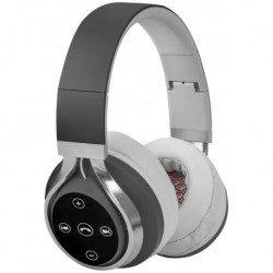 Słuchawki z mikrofonem DEFENDER FREEMOTION B600 bezprzewodowe Bluetooth czarno-szare
