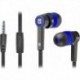 Słuchawki z mikrofonem DEFENDER PULSE 420 douszne 4-pin czarno-niebieskie