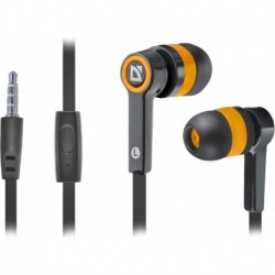 Słuchawki z mikrofonem DEFENDER PULSE 420 douszne 4-pin czarno-pomarańczowe