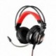 Słuchawki z mikrofonem FlashFire Signal SW 100 Gaming czarno-czerwone