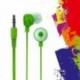 Słuchawki e5 Crazy Colour zielone