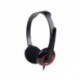 Słuchawki z mikrofonem Gembird MHS-002 czarne