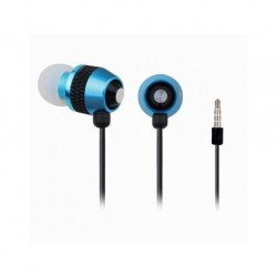 Słuchawki z mikrofonem Gembird MHS-EP-002 czarno-niebieskie