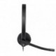 Słuchawki z mikrofonem Logitech USB Headset H570e czarne