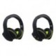 Słuchawki z mikrofonem Rebeltec VIRAL bezprzewodowa Bluetooth stereo czarno-żółte