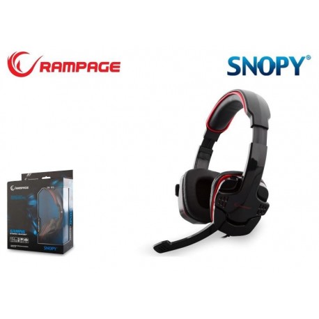 Słuchawki z mikrofonem Rampage SN-R9 Gaming