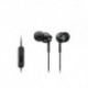 Słuchawki z mikrofonem Sony MDR-EX110AP czarne