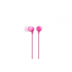 Słuchawki z mikrofonem Sony MDR-EX15APP różowe