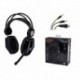 Słuchawki z mikrofonem X-ZERO X-H352KS Gaming super bass czarno-srebrne
